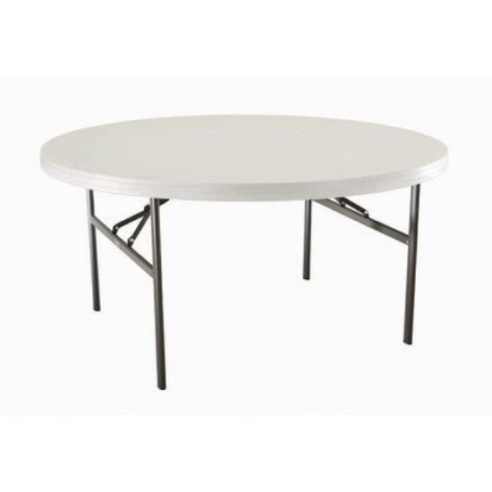 Picture of ROUND Folding-Table White 60"