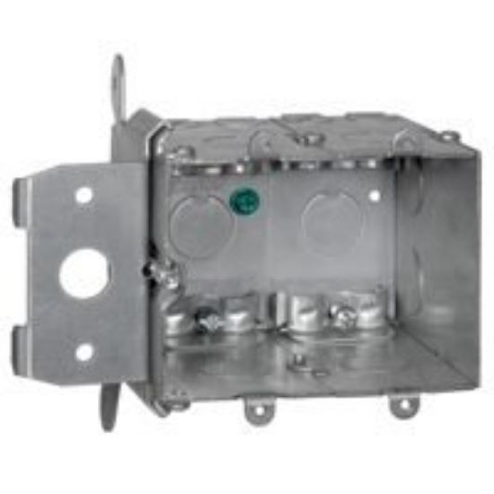 Picture of MB238 Adjustable 2-Gang Metal Adjustable Box