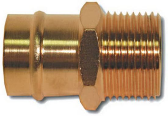 Picture of Pre-Soldered Male-Adapter 1/2"