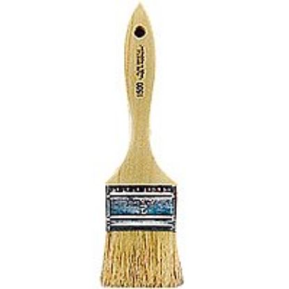Picture of Chip-Brush Single-Thick White-Chinese-Bristle 1/2"