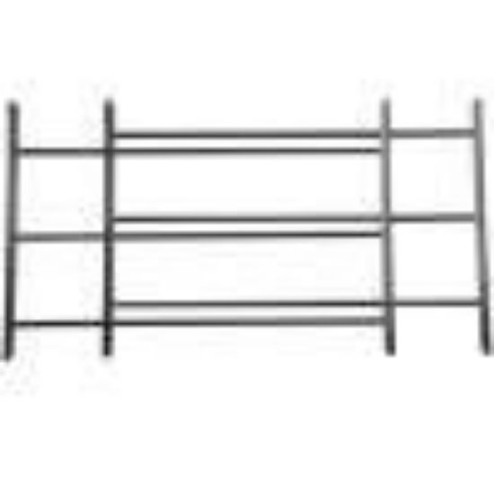 Picture of Window Guard 3 Bars 15" High 22" - 38" Wide