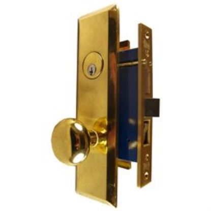 Picture of Mortise-lockset Attached Brass