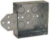Picture of Electrical-Box Square B Bracket 4" X 1-1/2" Deep Welded With 1/2" Knockouts