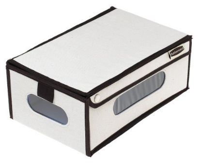 Picture of Dual Access Canvas Shoebox 13" L x 8" W x 5" H