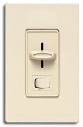 Picture of 300W White Single-Pole Electronic Low Voltage Pre-Set Lighting-Dimmer