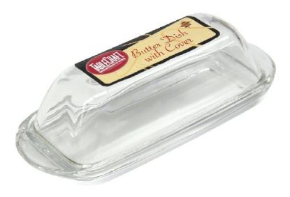 Picture of Glass Butter Dish- Smooth