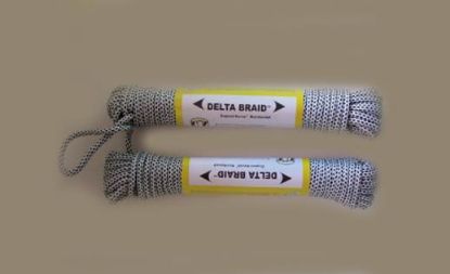 Picture of Delta Braid Cord Polypropylene Yellow/Red #12