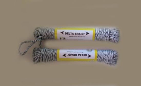 Picture of Delta Braid Cord Polypropylene Yellow/Red #12