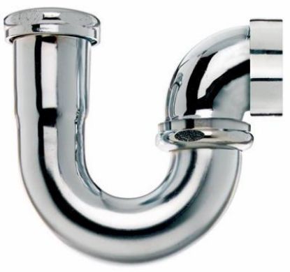 Picture of 1-1/2 X 1-1/2 Chrome Trap With Cast Fip Elbow Less Cleanout