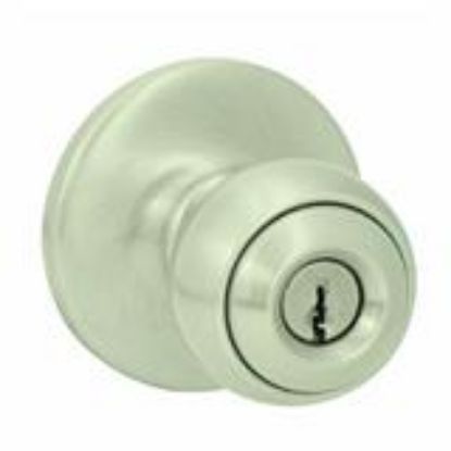 Picture of Lock-Set Entrance-Type Knob Satin-nickel