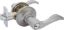 Picture of Lock-Set Entrance-Type Leverset Satin-nickel