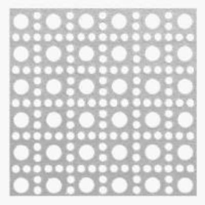 Picture of 24" X 36" 0.02 Lancone Decorative Sheet Aluminum Mill Finish