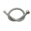 Picture of Toilet-Connector 3/8" Cmp X 7/8 Bc X 20 Braided-Stainless-Steel Metal Nut