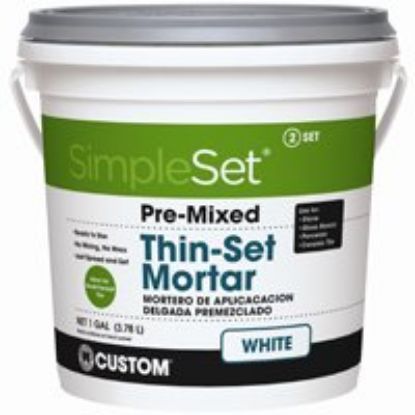 Picture of Pre-Mixed Thinset-mortar White-color
