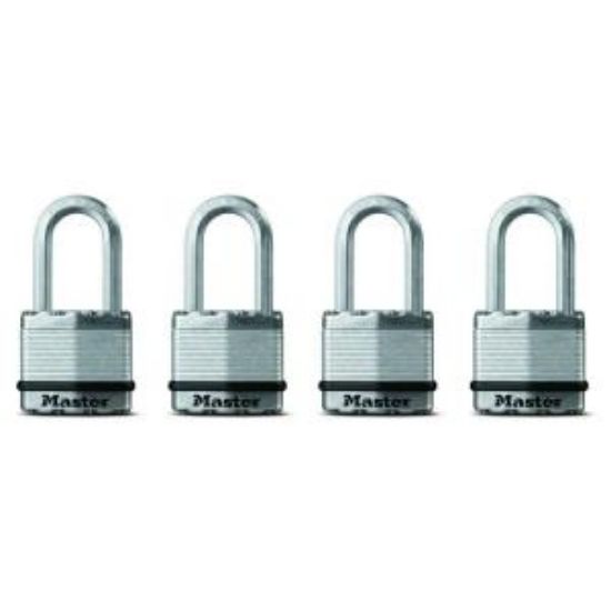 Picture of Keyed-padlock Laminated-Steel Long-Shackle 1-3/4"