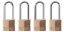 Picture of Keyed-padlock 1-9/16" Brass