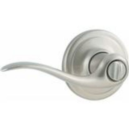 Picture of Satin-Nickel Tustin Privacy-Lockset Lever-Handle