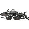 Picture of 12 Piece Cookware Set Non-stick Aluminum Black
