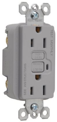 Picture of 15-Amp Gray -Receptacle