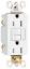 Picture of Electrical-Outlet Duplex-Receptacle 15-amp 125-volt Self-Testing Tamper-resistant Night-light White