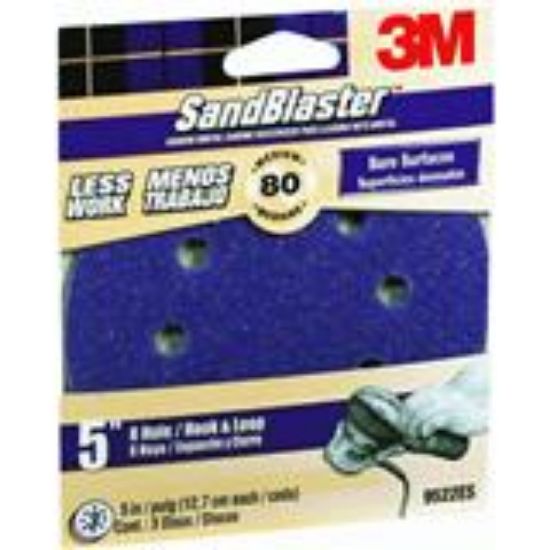 Picture of Sanding-Disc Hook-&-Loop 8-Hole 5"