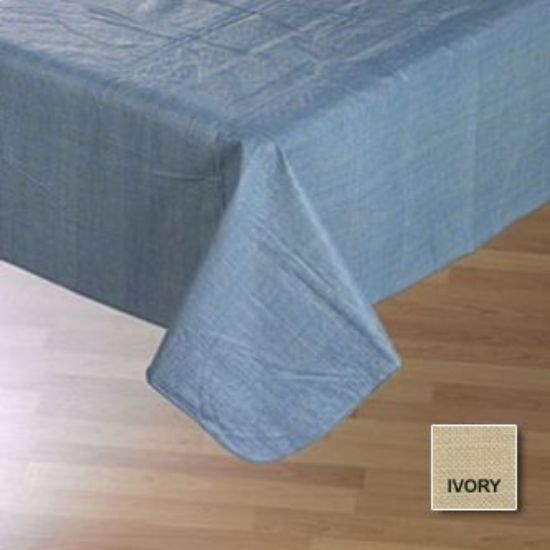 Picture of Cafe Deauville Tablelcoth 70 rd- Ivory