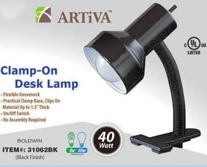 Picture of Clamp On Desk Lamp-