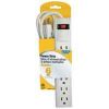 Picture of Power-Strip 6-Outlet 18" Cord White