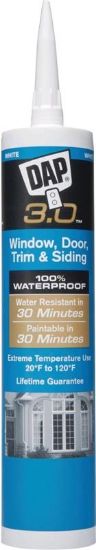 Picture of Caulk-Sealant ™3.0™ Window Door Trim & Siding White 9.8-Ounce