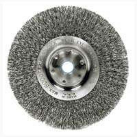 Picture of Crimped-wire Wheel-brush Coarse 6"