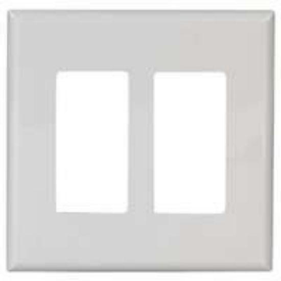Picture of Wall-Plate Decora-Style Screw-Less White
