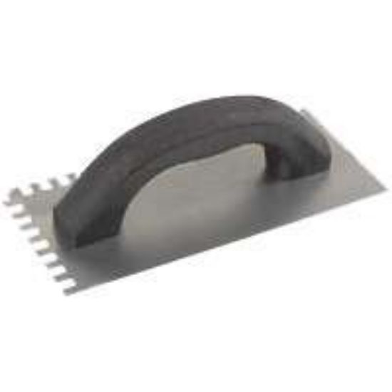 Picture of Notched-Trowel 1/4 X 3/8" X 1/4 Square-notch