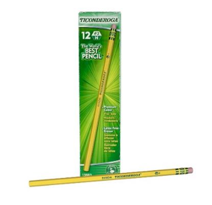 Picture of #2MED-HARD YELLOW PENCIL