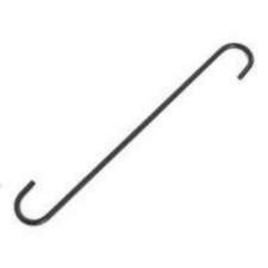 Picture of S-Hook 12" Extender Black