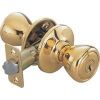 Picture of Lock-Set Entrance-Type Tulip-Knob Adjustable Backset 4 Way Latch K3 Polished Brass