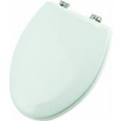 Picture of Toilet-Seat Wood-Material White
