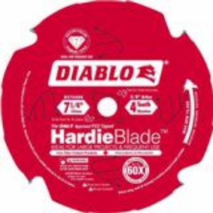 Picture of Circular-Sawblade 7-1/4" x 4 Teeth PCD Fiber-cement