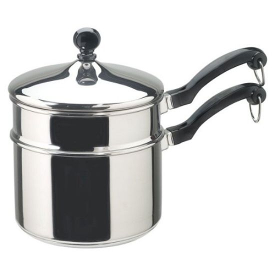 Picture of Sauce-Pan 2-Quart Covered With Double Boiler Insert