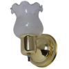 Picture of Brass Wall-Bracket Light-Fixture Onoff Switch 1-Bulb