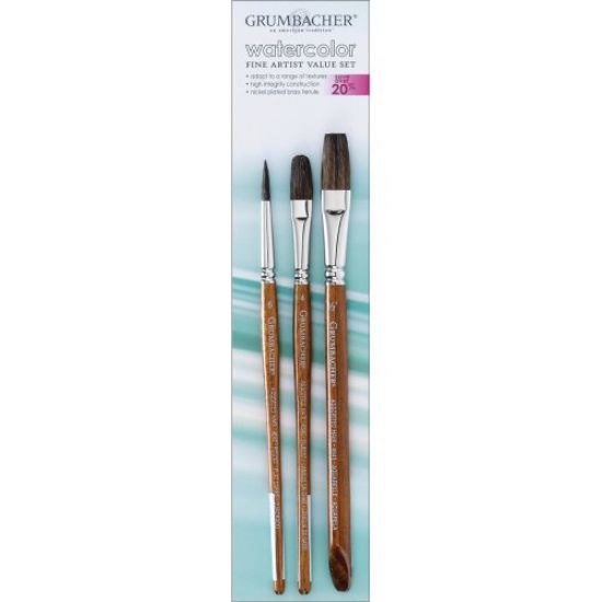 Picture of Paint-Brush Assorted Hair Set 1
