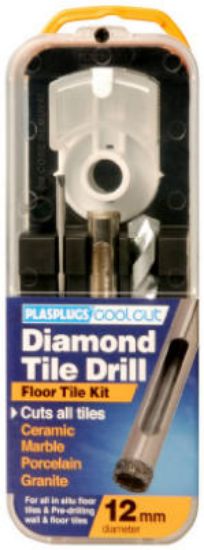 Picture of Diamond Tile Drill Floor-Tile Kit 1/2"