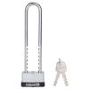 Picture of Keyed-padlock Warded-steel Long-shackle