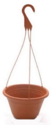 Picture of 12" Color Terra-Cotta Plastic Hang Planter