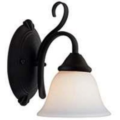 Picture of Wall Sconce 1light Matte Black