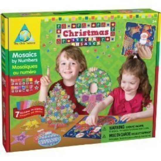 Picture of Christmas sticky mosaics