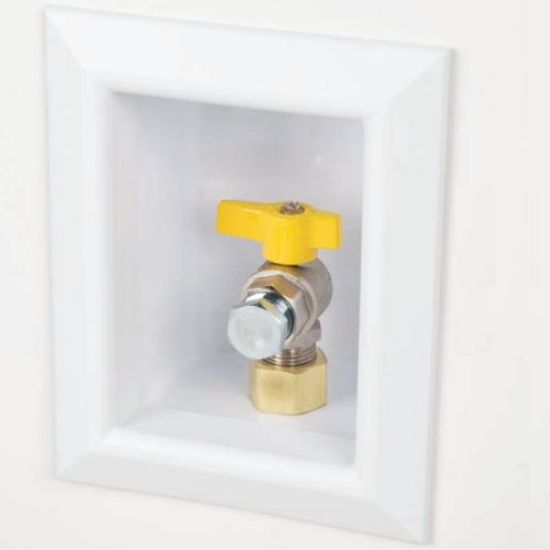 Picture of Ox Box® Gas Recessed Outlet-Box 3/4" NPT Gas-Valve With-Adapter Box Kit