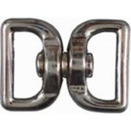 Picture of Double-Loop Eye-Swivel Nickel 1" x 1"