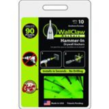 Picture of Hammer-In Drywall-Anchor With-Screws 90 Lb 10/Pack