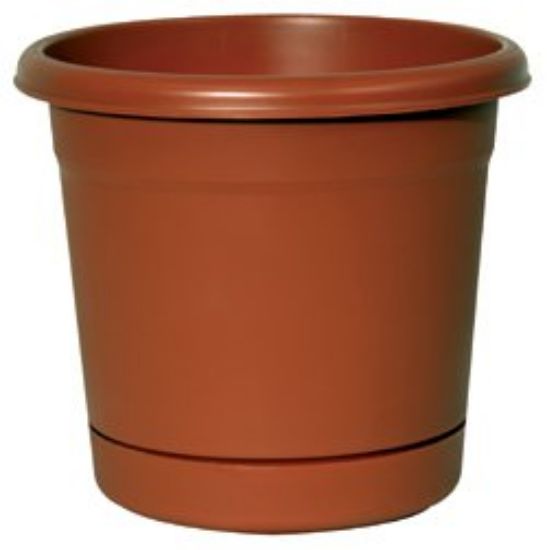 Picture of Rolled-Rim Planter 12"- Terracotta