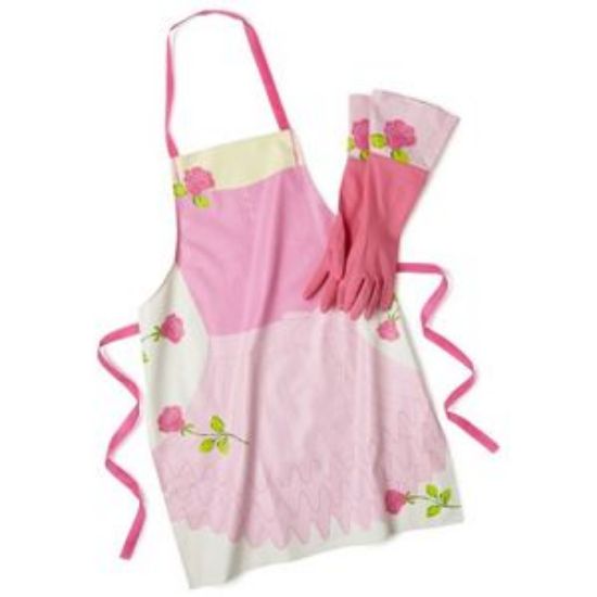 Picture of Ballerina Kitchen-Apron & Glove Set